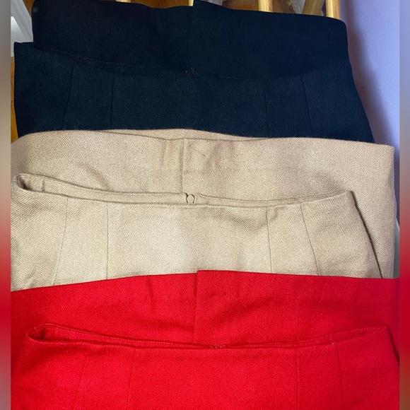 J.G.HOOK vintage wool skirts ❤️🤎 (12-14P) like new! Lot of 3 - Picture 3 of 5